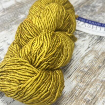 Malabrigo Washted Superwash Worsted Yarn - Frank Ochre