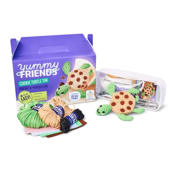 Tim the Cookie Turtle Crochet Kit