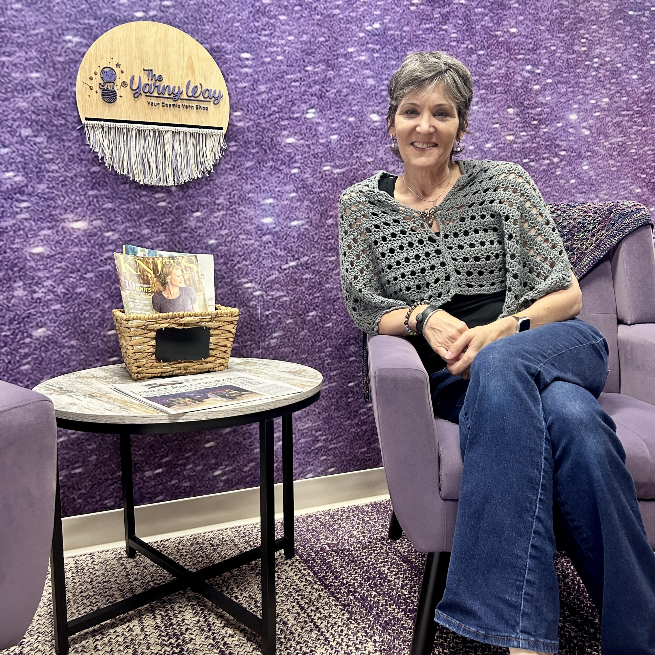 Marni at The Yarny Way in Lubbock, TX