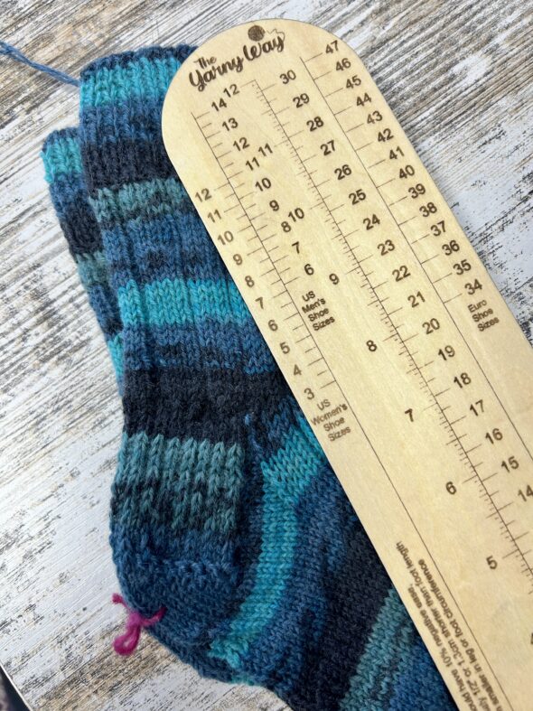 The Yarny Way Sock Ruler