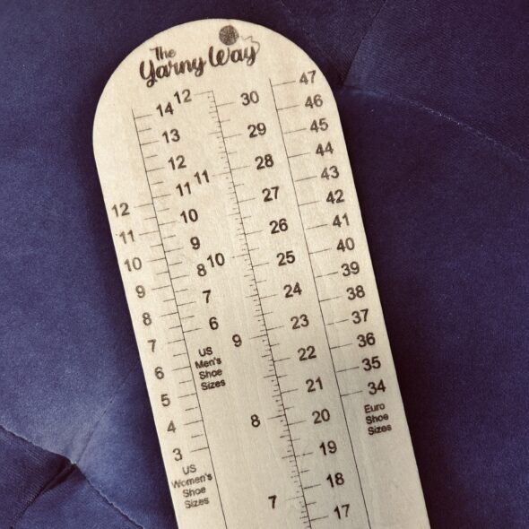 The Yarny Way Sock Ruler