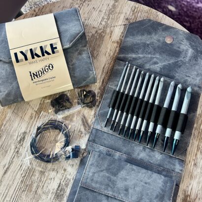 Lykke Interchangeable Tunisian Crochet Set - Indigo