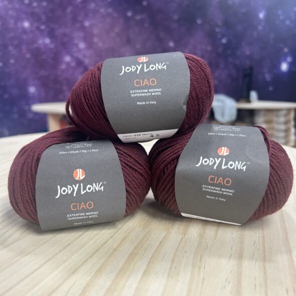 Jody Long Ciao - Martin Slouchy Hat Kit in Merlot