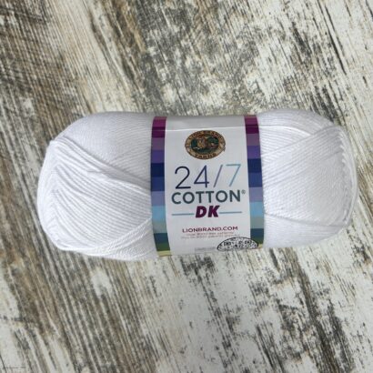 Lion Brand 24/7 Cotton DK - Sugarcane