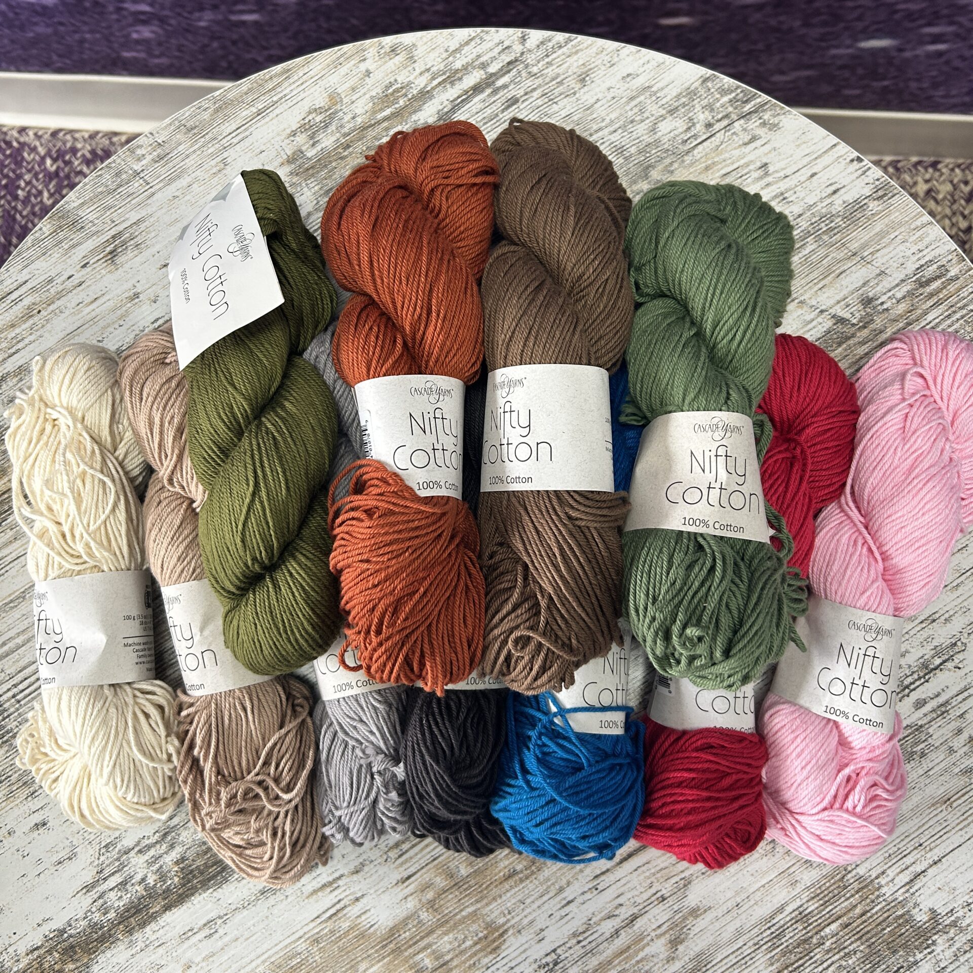 Cascade Yarns Nifty Cotton at The Yarny Way