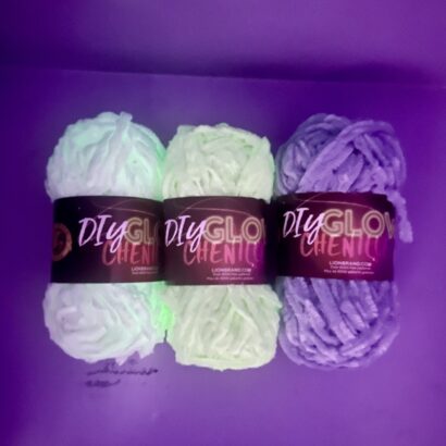 Lion Brand DIY Glow Chenille Yarn