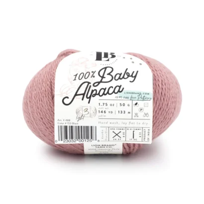 Lion Brand Collection Baby Alpaca - Dusty Pink