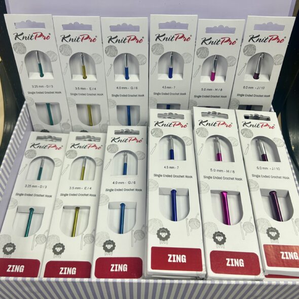 ZING Crochet Hooks from KnitPro