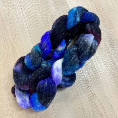 Little Switzerland - Hand Dyed Fiber - Outer Space