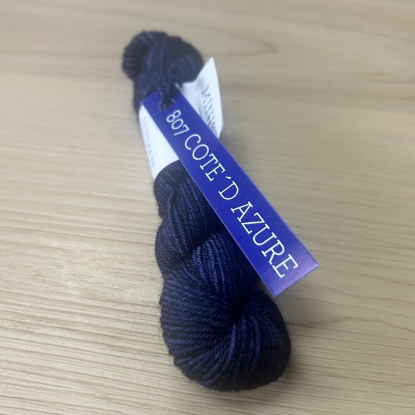 Malabrigo Mini Skein Sock. Cote d Azure