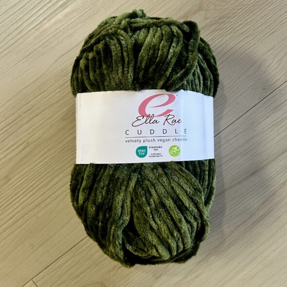 Ella Rae Cuddle - Olive (Velvet)