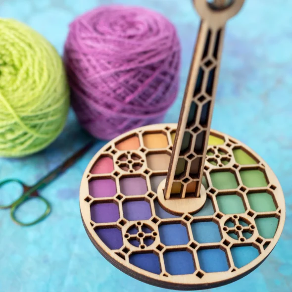 Grisaille Mini Yarn Minder from Lemonwood