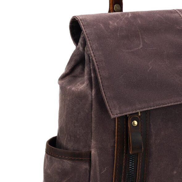 della Q Canvas Maker's Midi Backpack - Image 12