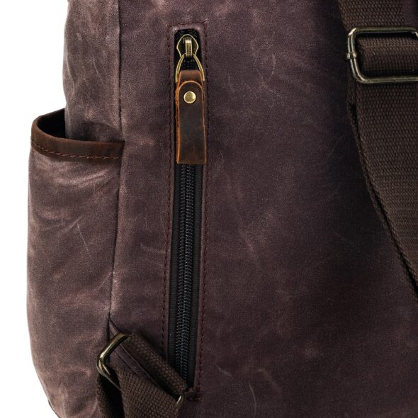della Q Canvas Maker's Midi Backpack - Image 9
