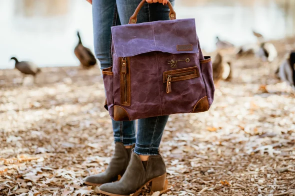 della Q Canvas Maker's Midi Backpack