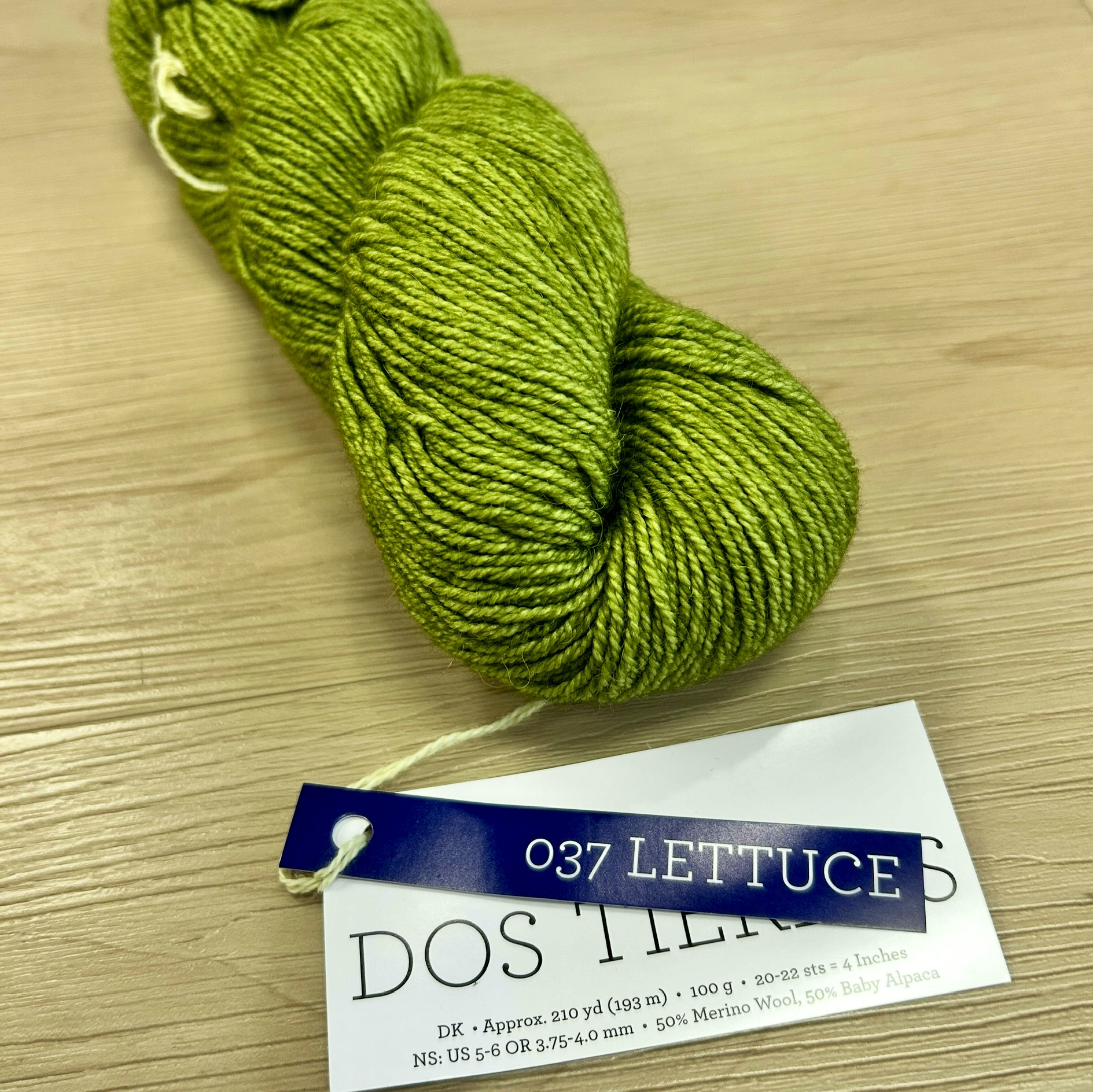 Malabrigo Dos Tierras - Lettuce