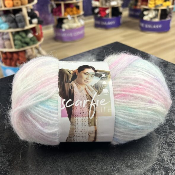 Lion Brand Scarfie Lite - Seaglass