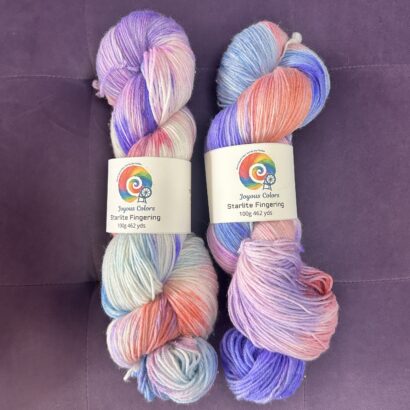 Hand-dyed Fingering Yarn from Joyous Fibers - Fairy Dust