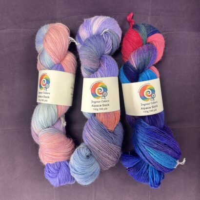 Alpaca Sock Yarn Hand-dyed by Joyous Colors