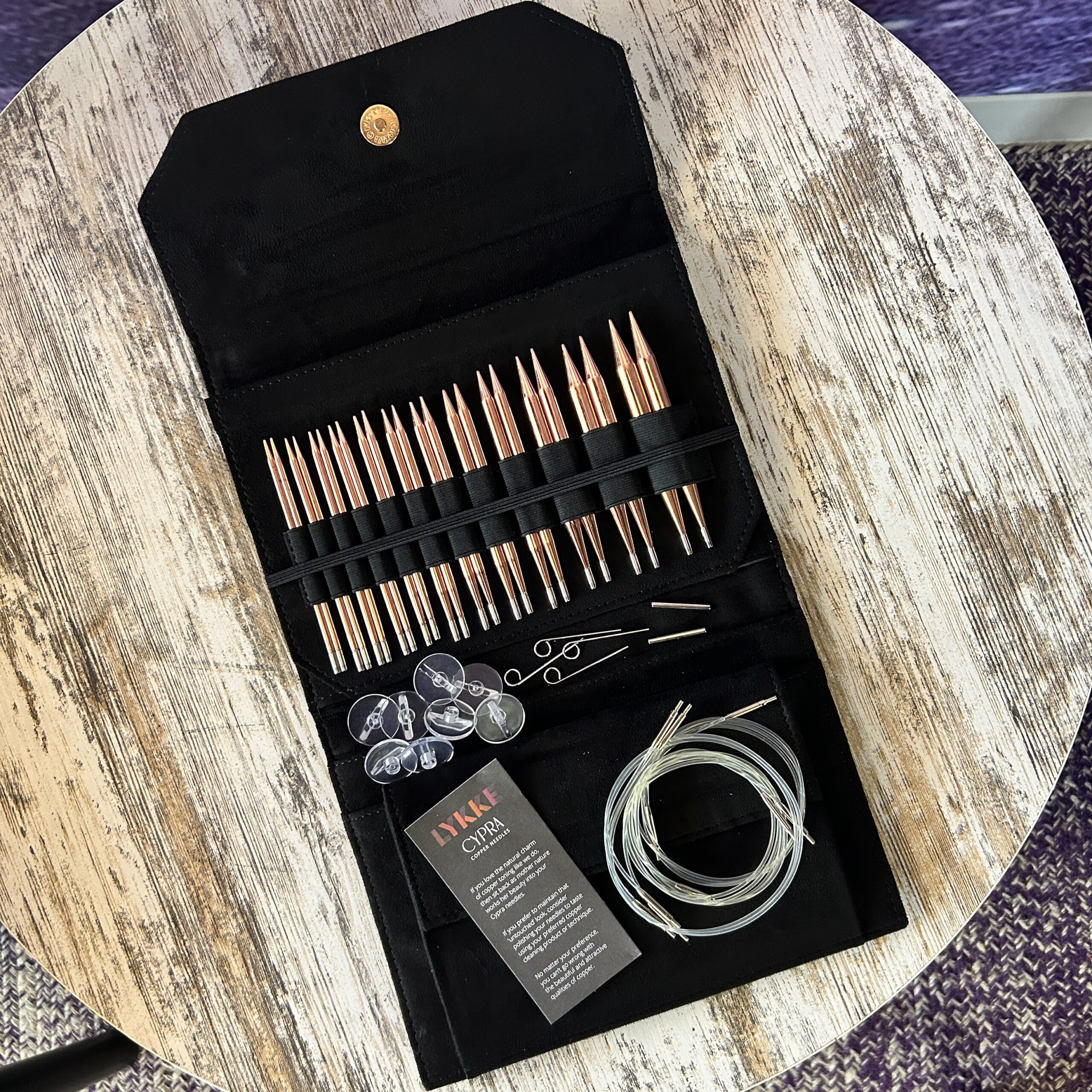 Interchangeable Circular Knitting Needle Set