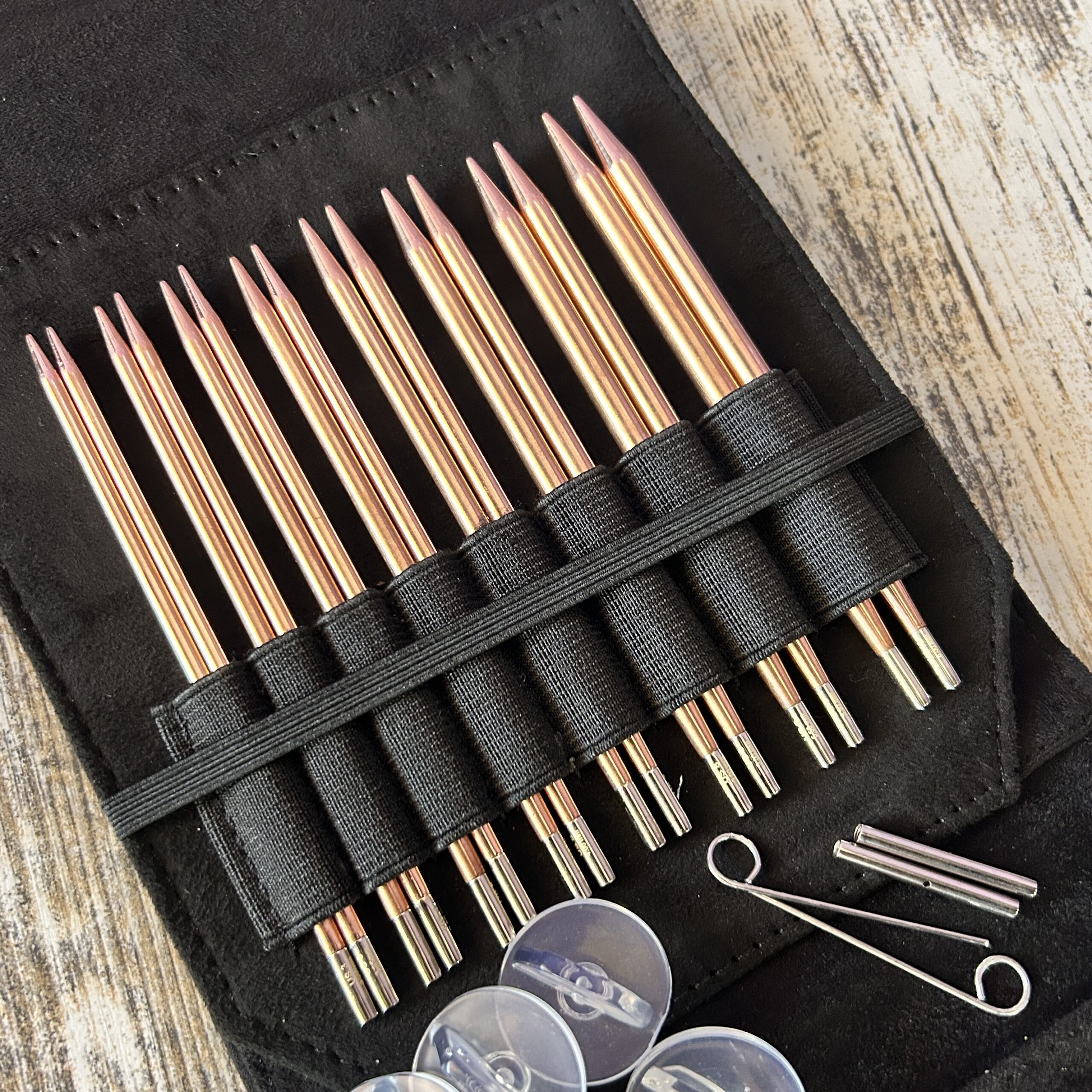 LYKKE Cypra 5" Interchangeable Circular Knitting Needle Starter Set - Image 2