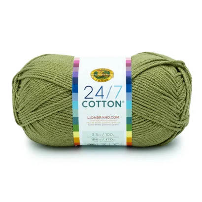 Lion Brand 24/7 Cotton - Grass