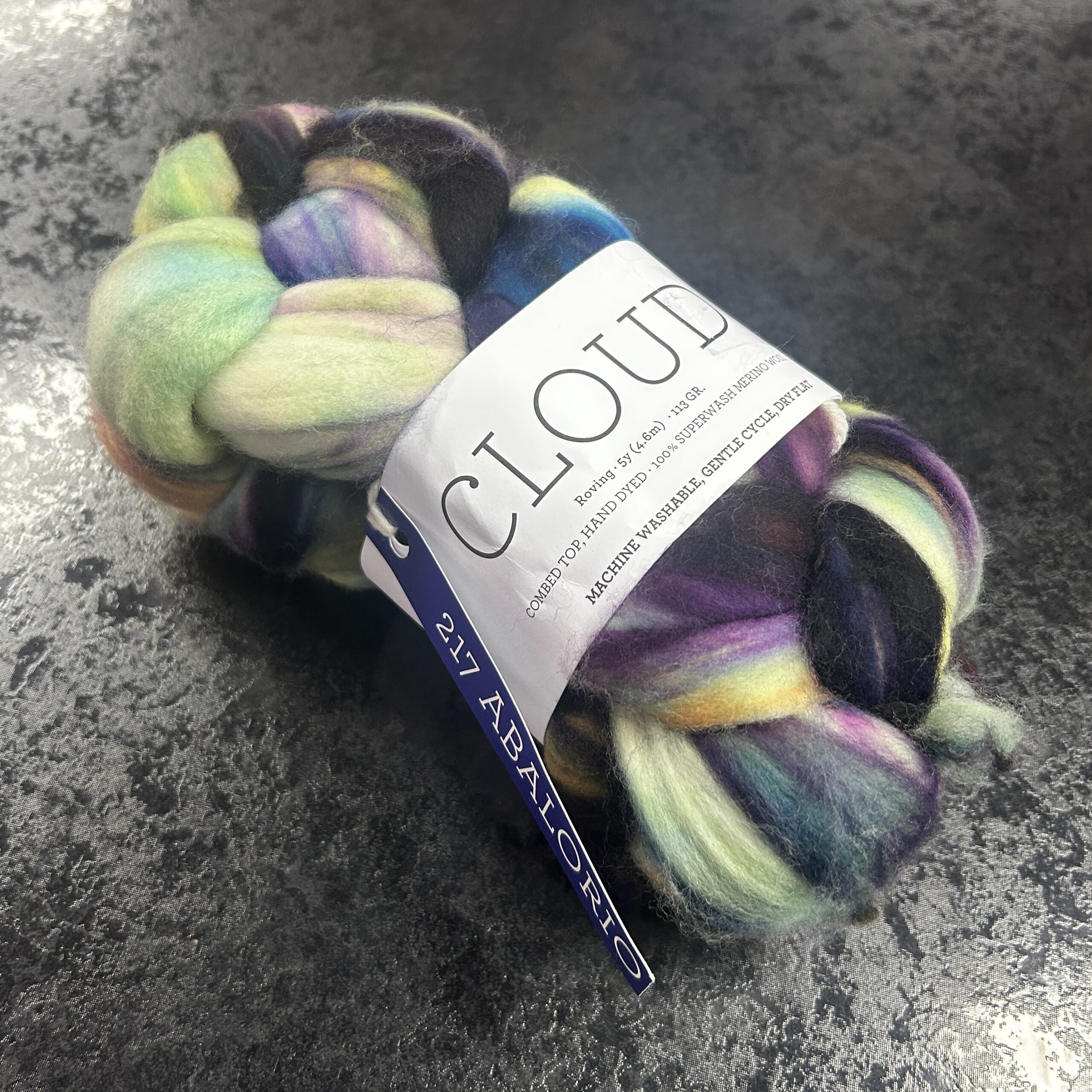 Malbrigo Cloud Roving - Abalorio