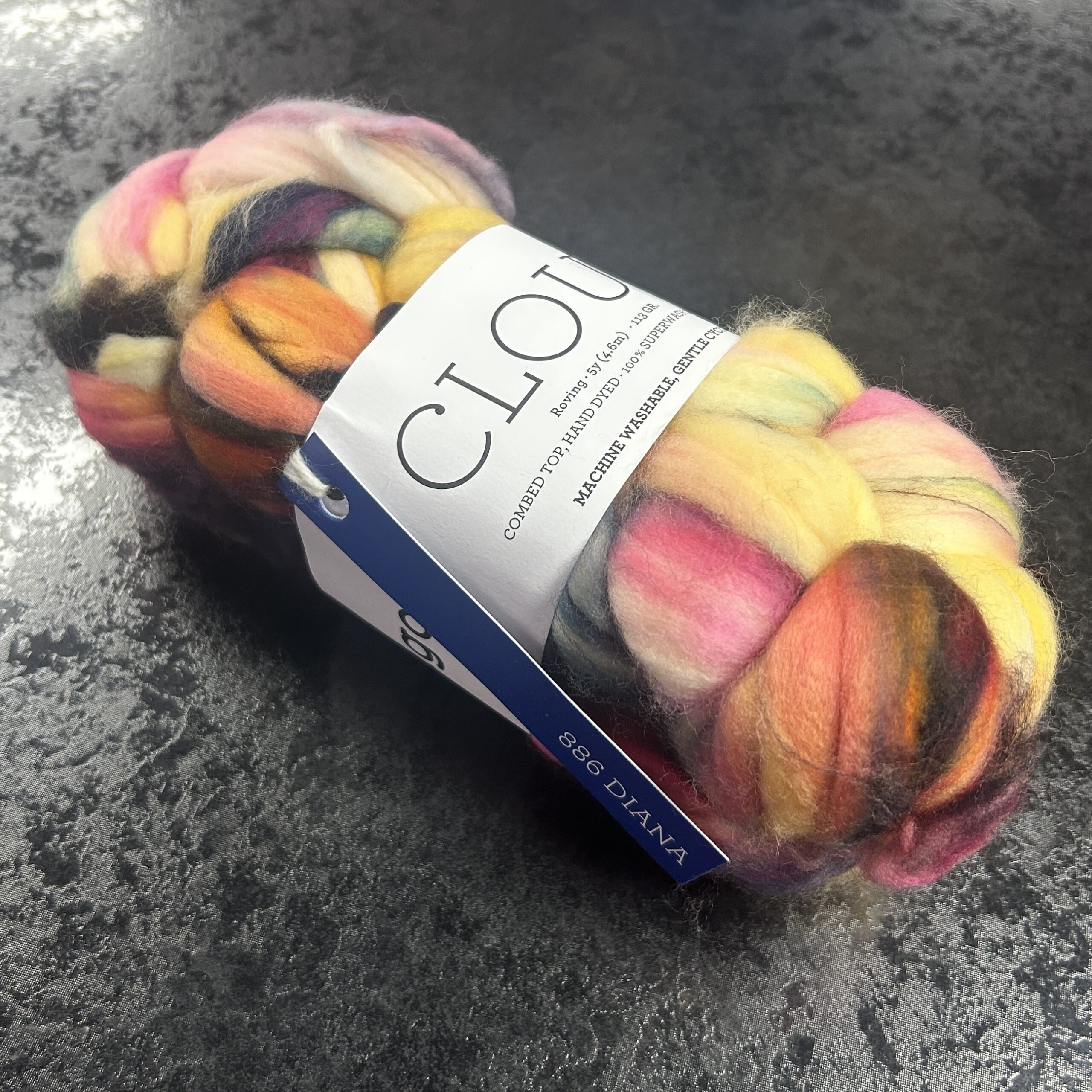 Malbrigo Cloud Roving - Diana