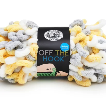 Lion Brand Off the Hook - Lemon Drop