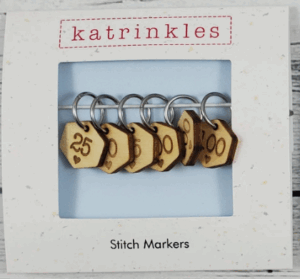 Cast On Counting Numbers Stitch Marker Set by Katrinkles