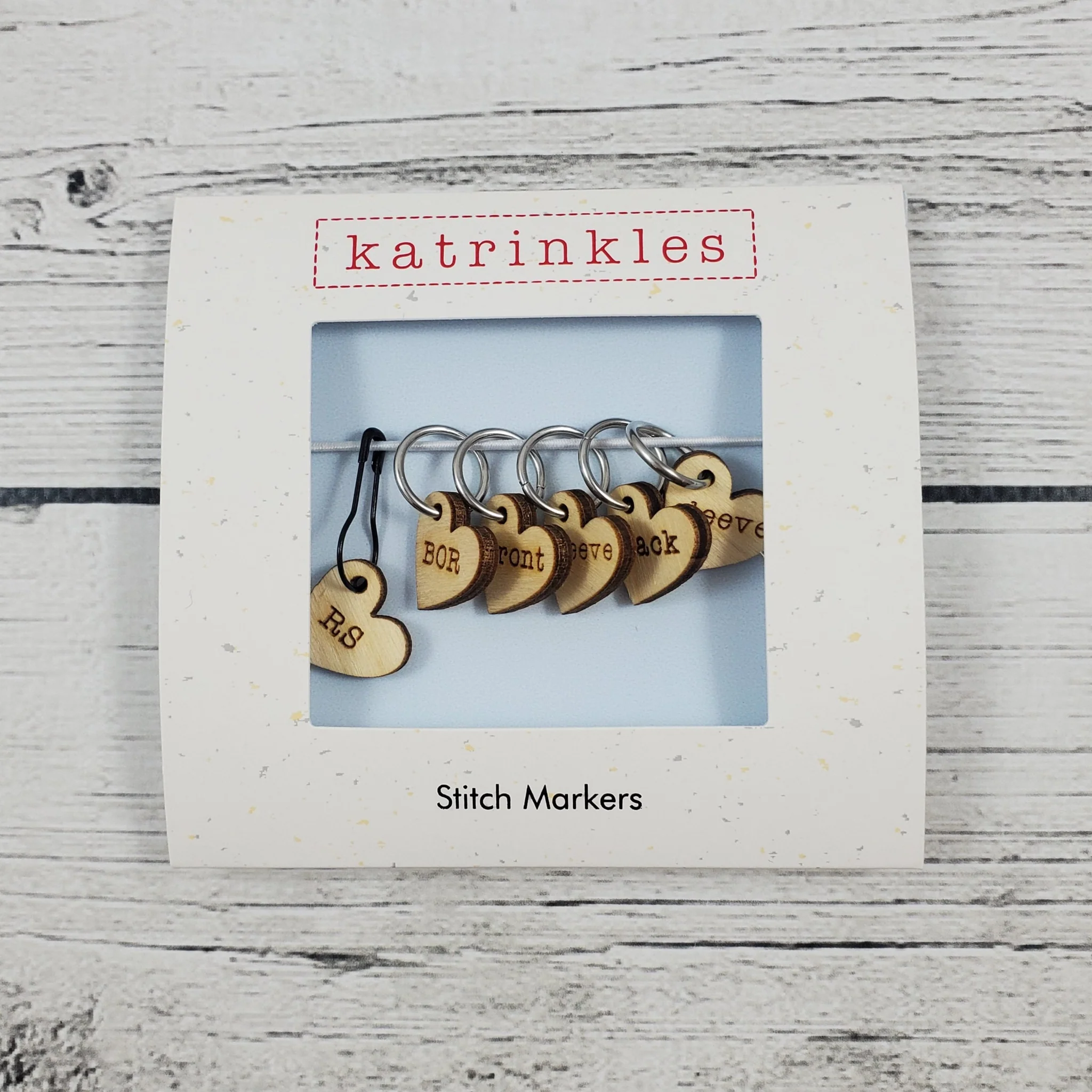 Katrinkles Sweater Stitch Marker Set