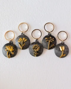 Fleuri #4 - Stitch Markers
