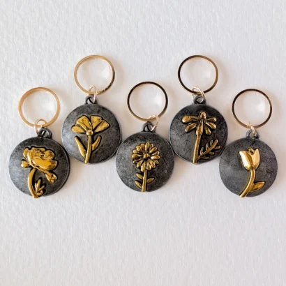 Fleuri #4 - Stitch Markers