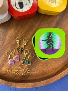 Funky Wave Stitch Markers