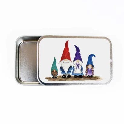Gnome Family Large Storage Tin