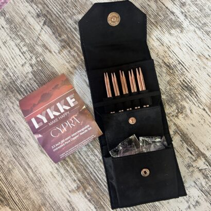 Lykke CYPRA Interchangeable Copper Knitting Needles 3.5"