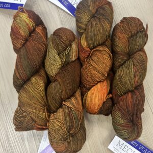 4 skeins of malabrigo Mechita