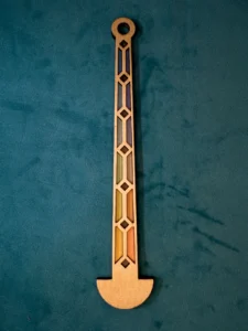 Rainbow Extra Long Mini Minder Stick by Lemonwood