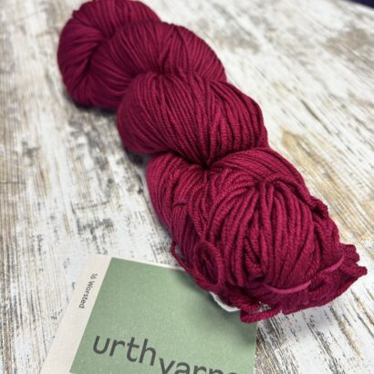 16 Worsted by Urth Yarns in Crimson Canopy (R 10) at The Yarny Way