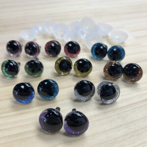 Large Glitter Safety Eyes at The Yarny Way