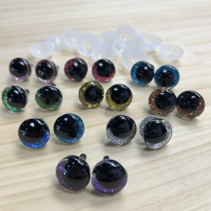 Large Glitter Safety Eyes at The Yarny Way