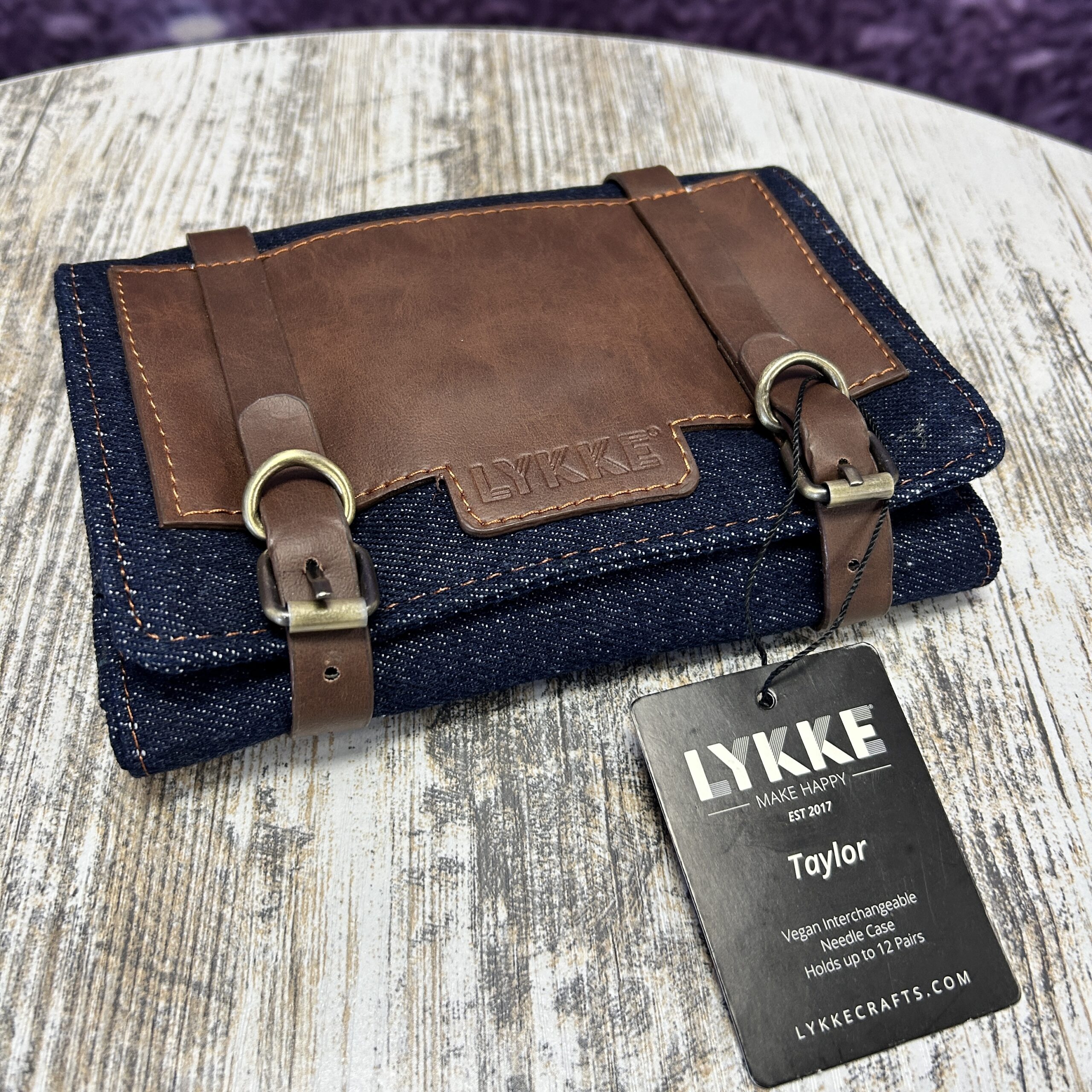 Lykke Interchangeable Needle Pouch - Chocolate