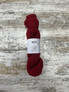Lotus Yarns Nice Fine Merino Yarn in Red