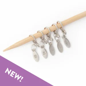 Twice Sheared Sheep Cast-on Stitch Markers Base Set - Size Medium