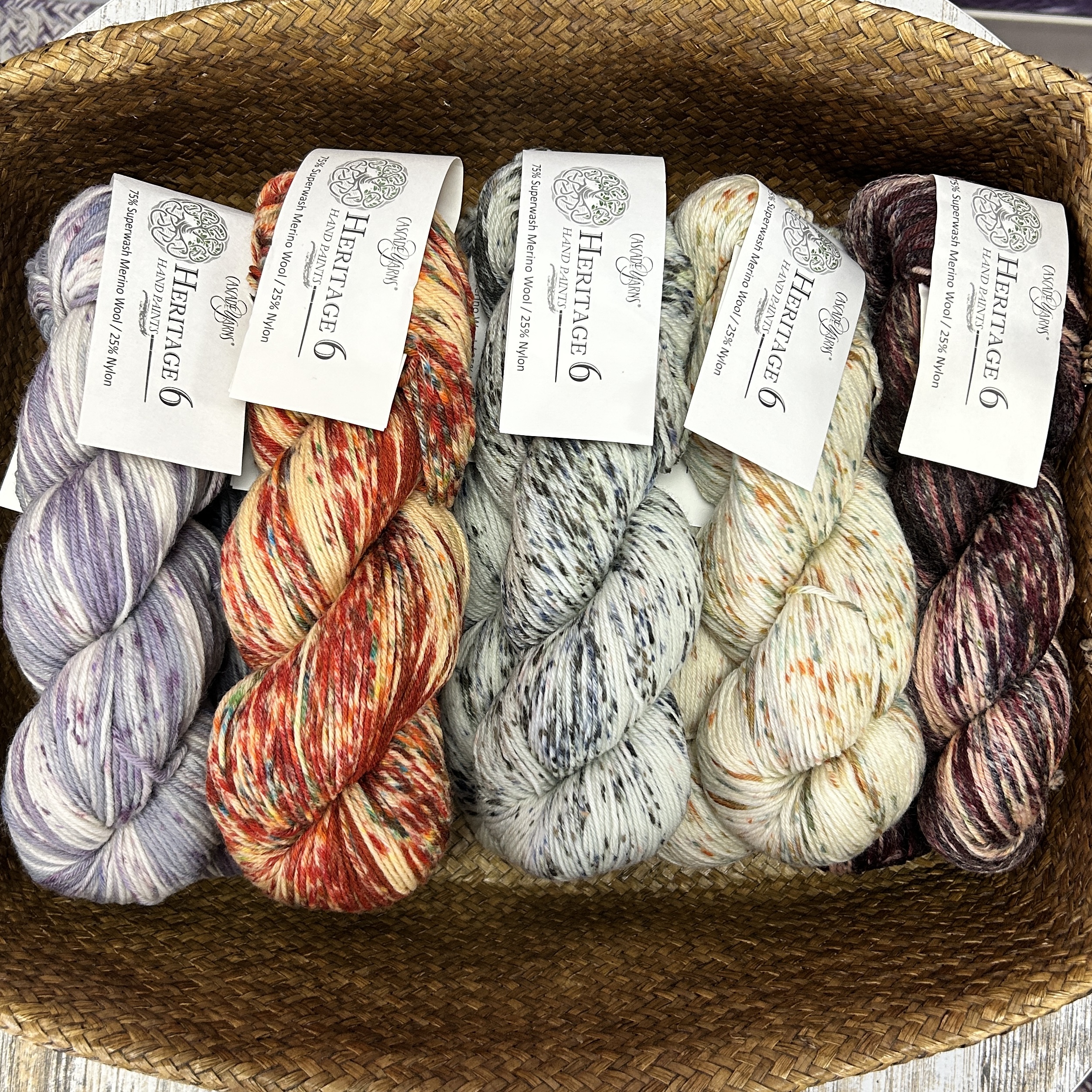 Cascade Yarns Heritage 6 Handpaints at The Yarny Way