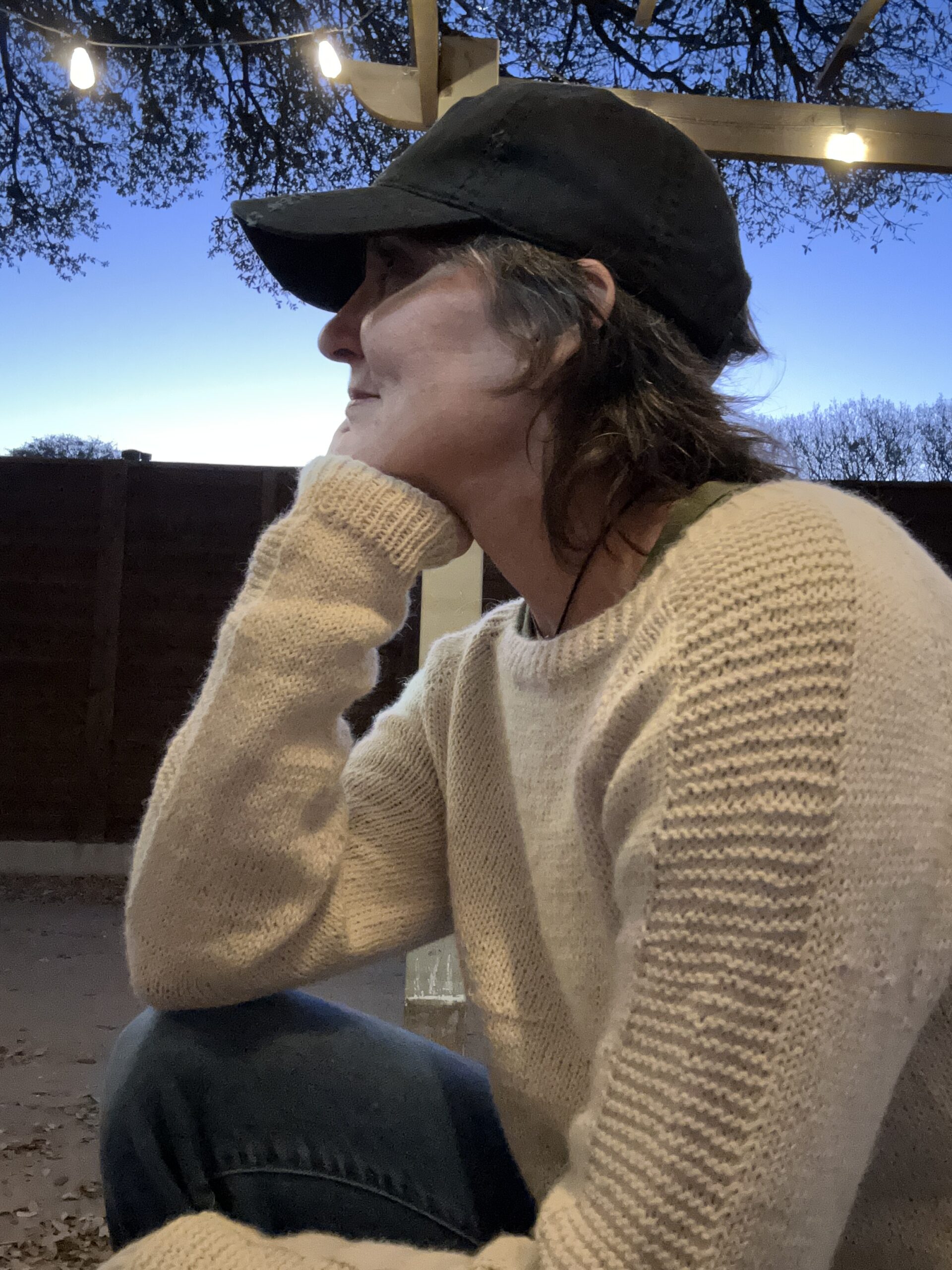 Homeward Knit Cardigan by Tin Can Knits made by marni