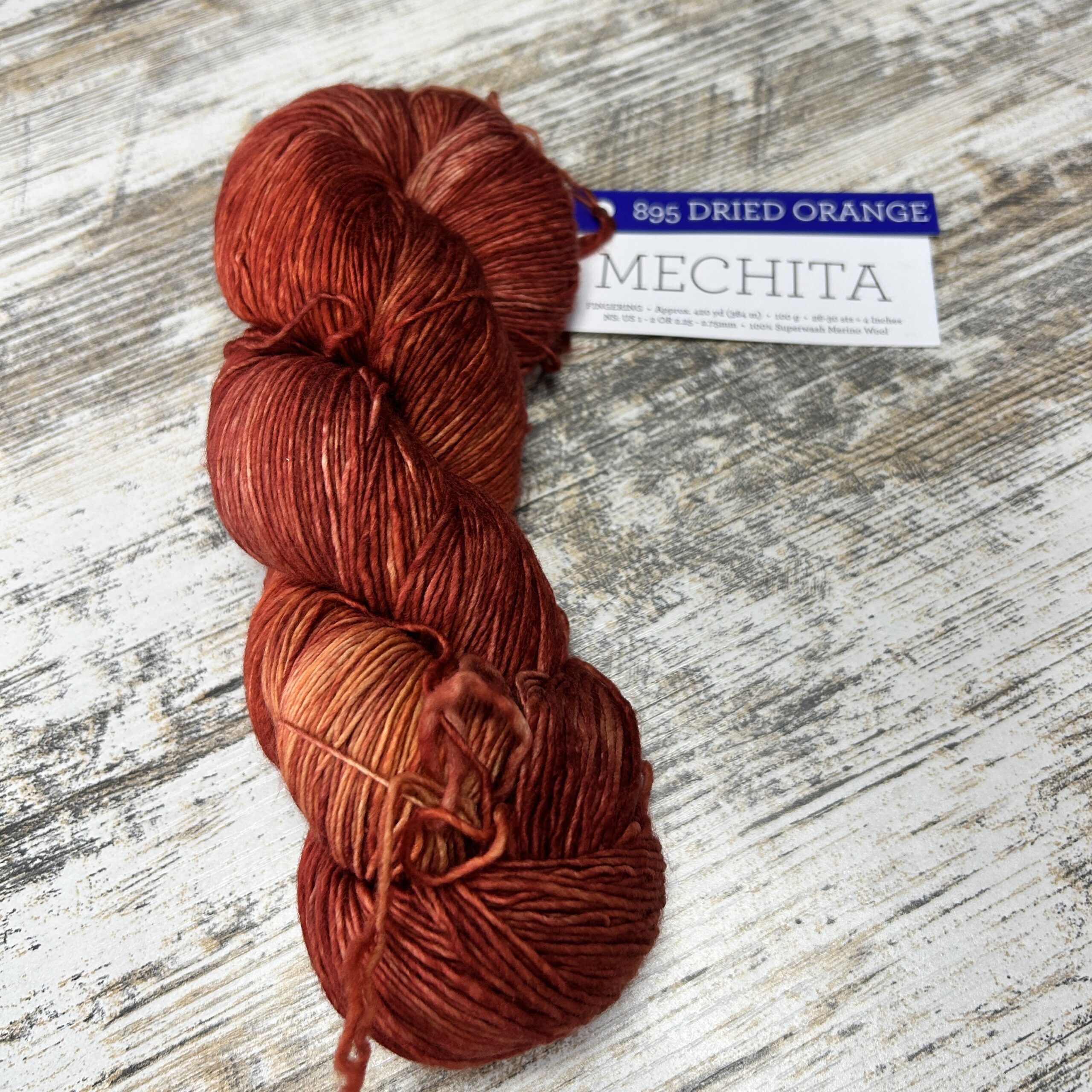 Malabrigo Mechita - Dried Orange