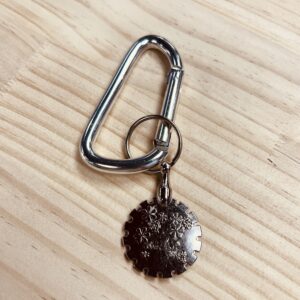 Metal Yarn Cutter with Carabiner