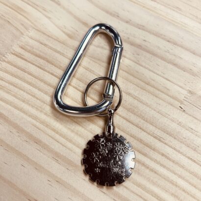 Metal Yarn Cutter with Carabiner