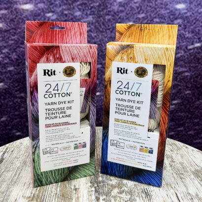 Lion Brand Cotton Yarn Dye Kit